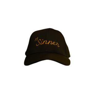 St Sinner cap gold